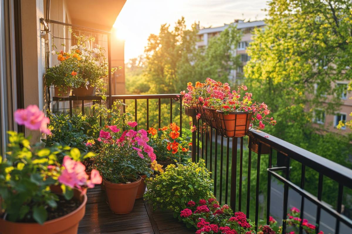 Which plants choose for a flowery balcony in autumn