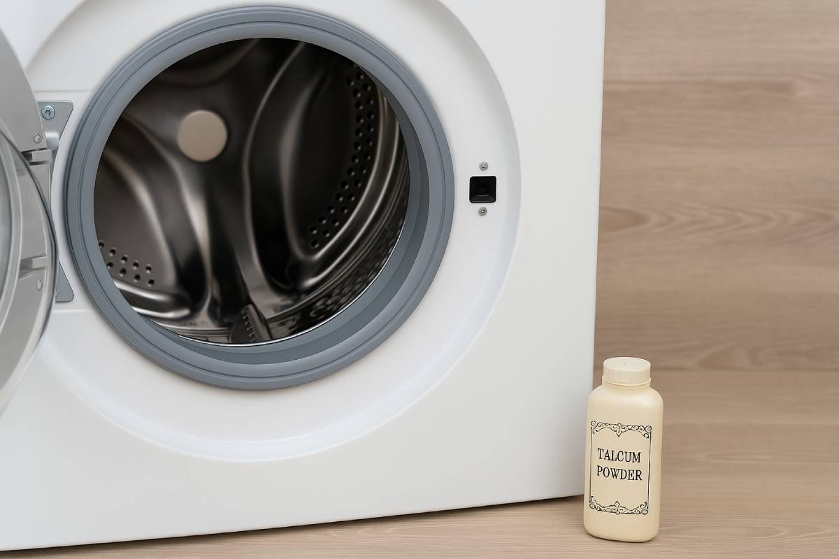 How to clean the garnish of the washing machine naturally