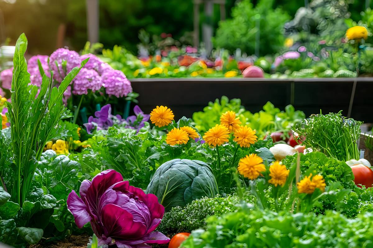The function of calendula in the garden in winter