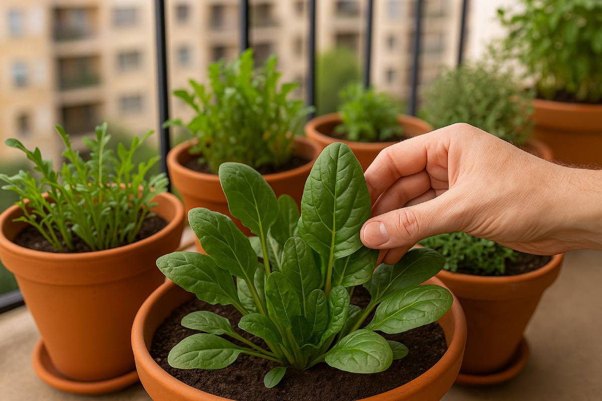 Rocket cultivation and spinach in pots: here's what to know