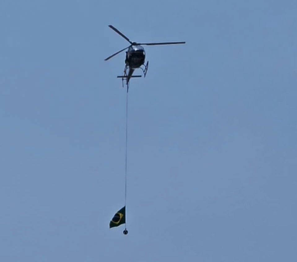 Ciopaer Brand Closing of the September 7 parade with air presentation in Acre