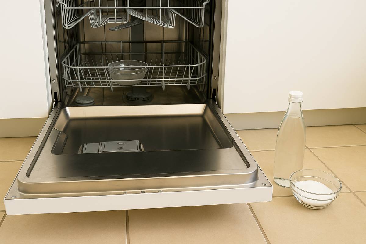 Autumn cleaning of the dishwasher