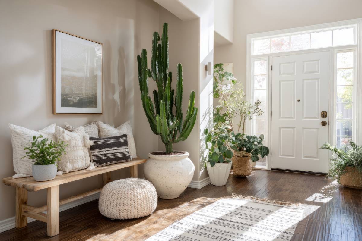 Low cost ideas to renew home entry