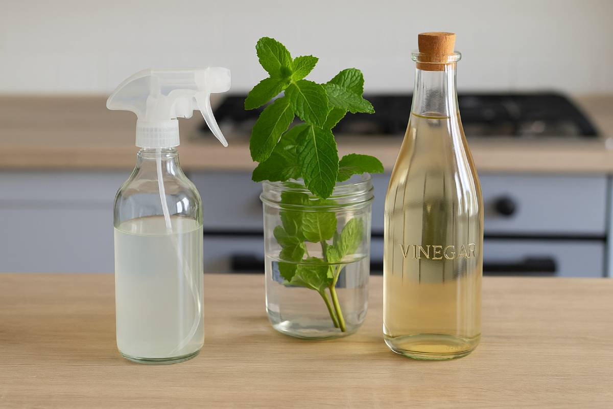 Natural spray for house cleaning
