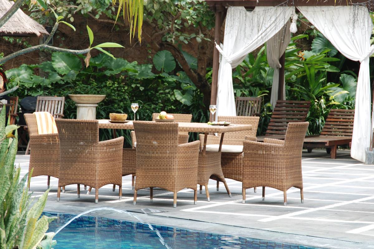How to clean wicker furniture naturally
