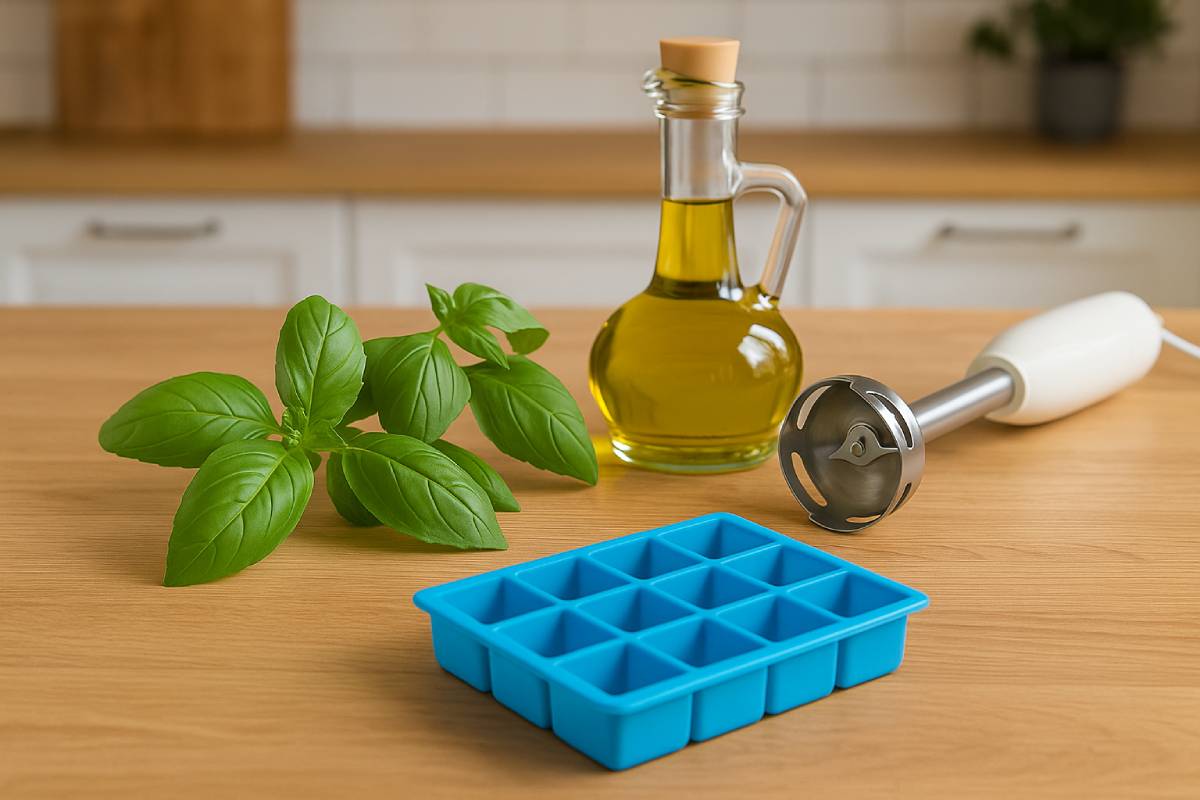 Regenerate and store basil