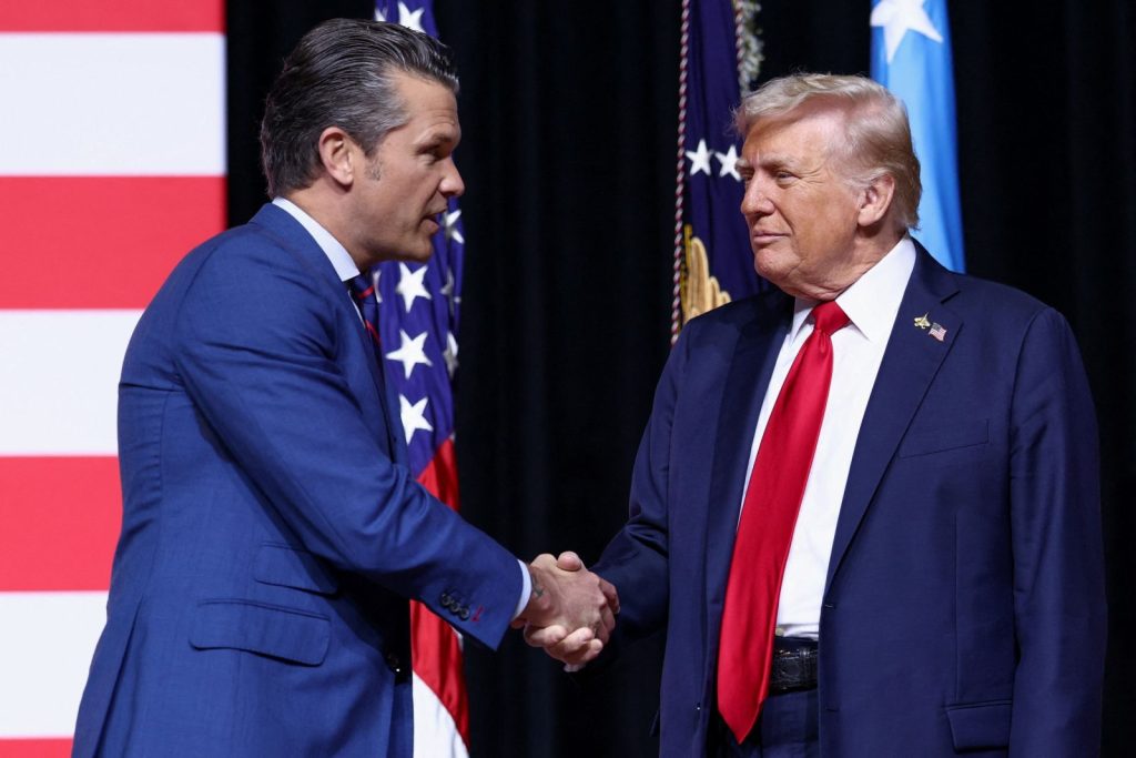 Trump: Any Military I see in the Quantico and I don't like it I will dismiss him