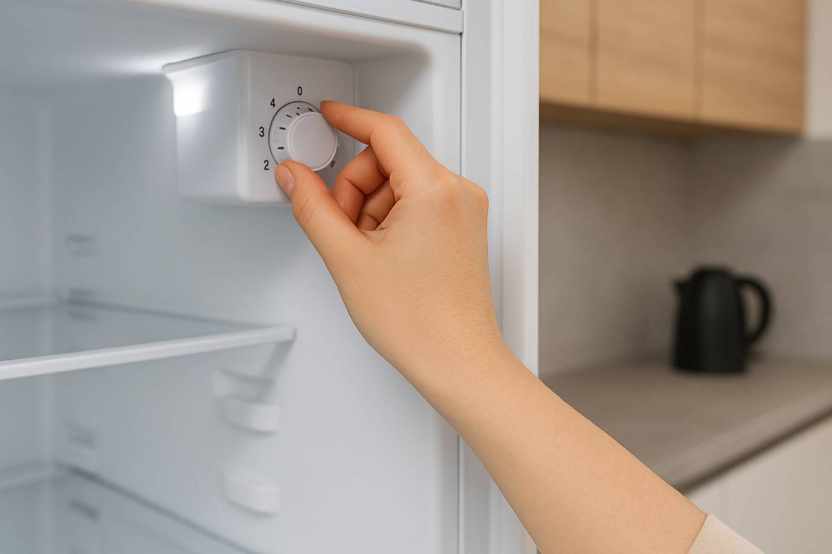 The ideal temperature of drawers and shelves of the fridge