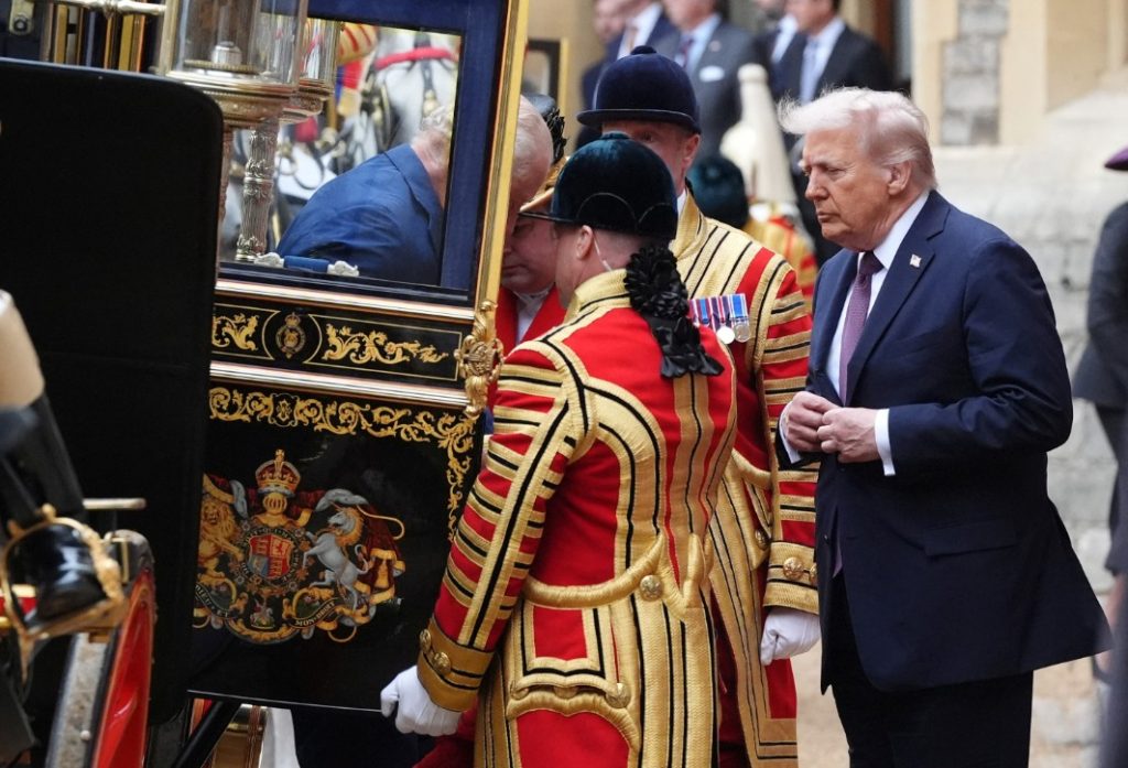 Royal dinner with background demonstrations: Charles and Trump talked about "eternal bond"