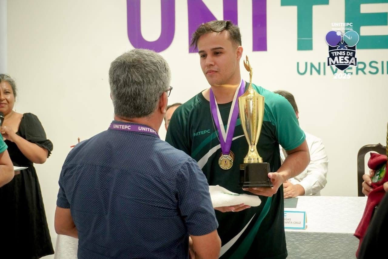 Acrean student wins title of table tennis in Bolivia