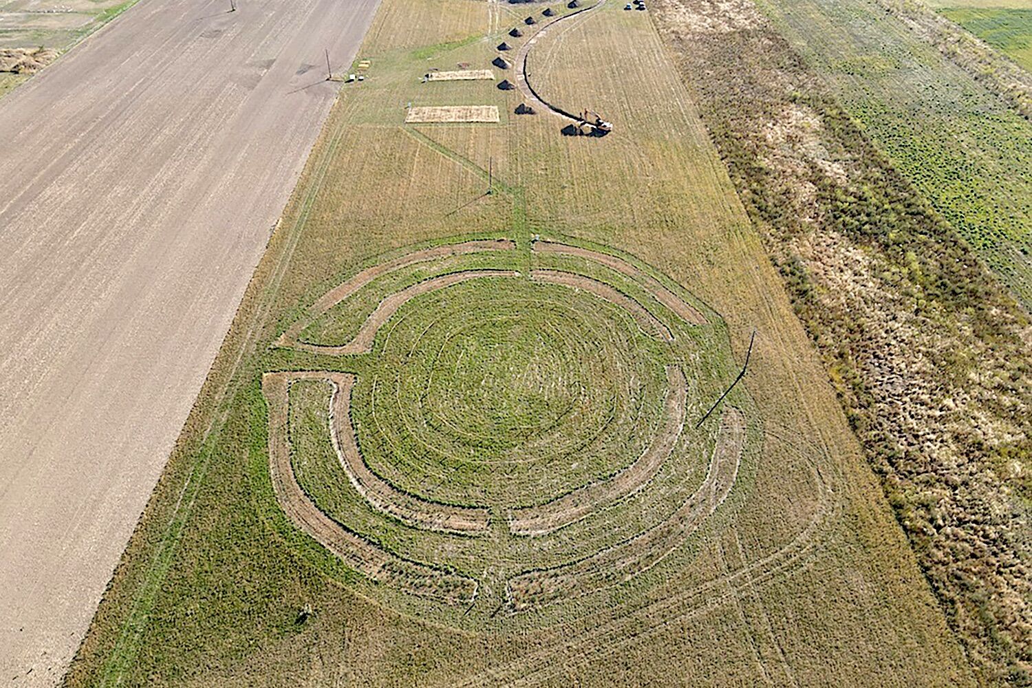 Discovered in the complex Austria of concentric circular enclosures with 6,500 years