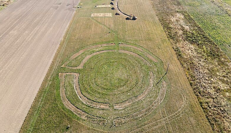 Discovered in the complex Austria of concentric circular enclosures with 6,500 years