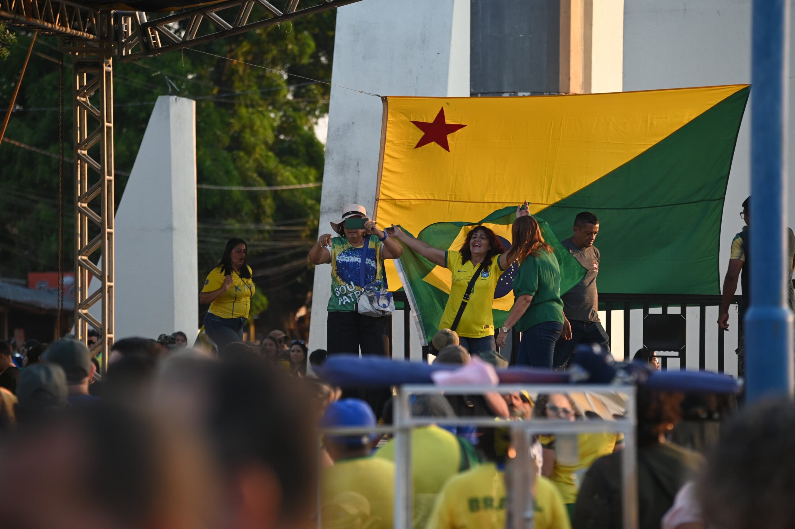Act “React Brazil” takes Bolsonaro supporters to the streets of Rio Branco on September 7; See photos
