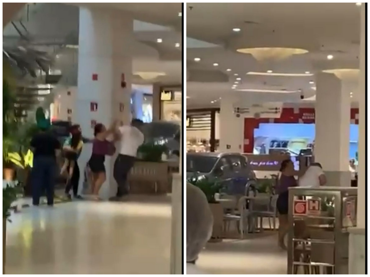 Woman catches betrayal and 'fucking' in her husband inside the mall; Watch