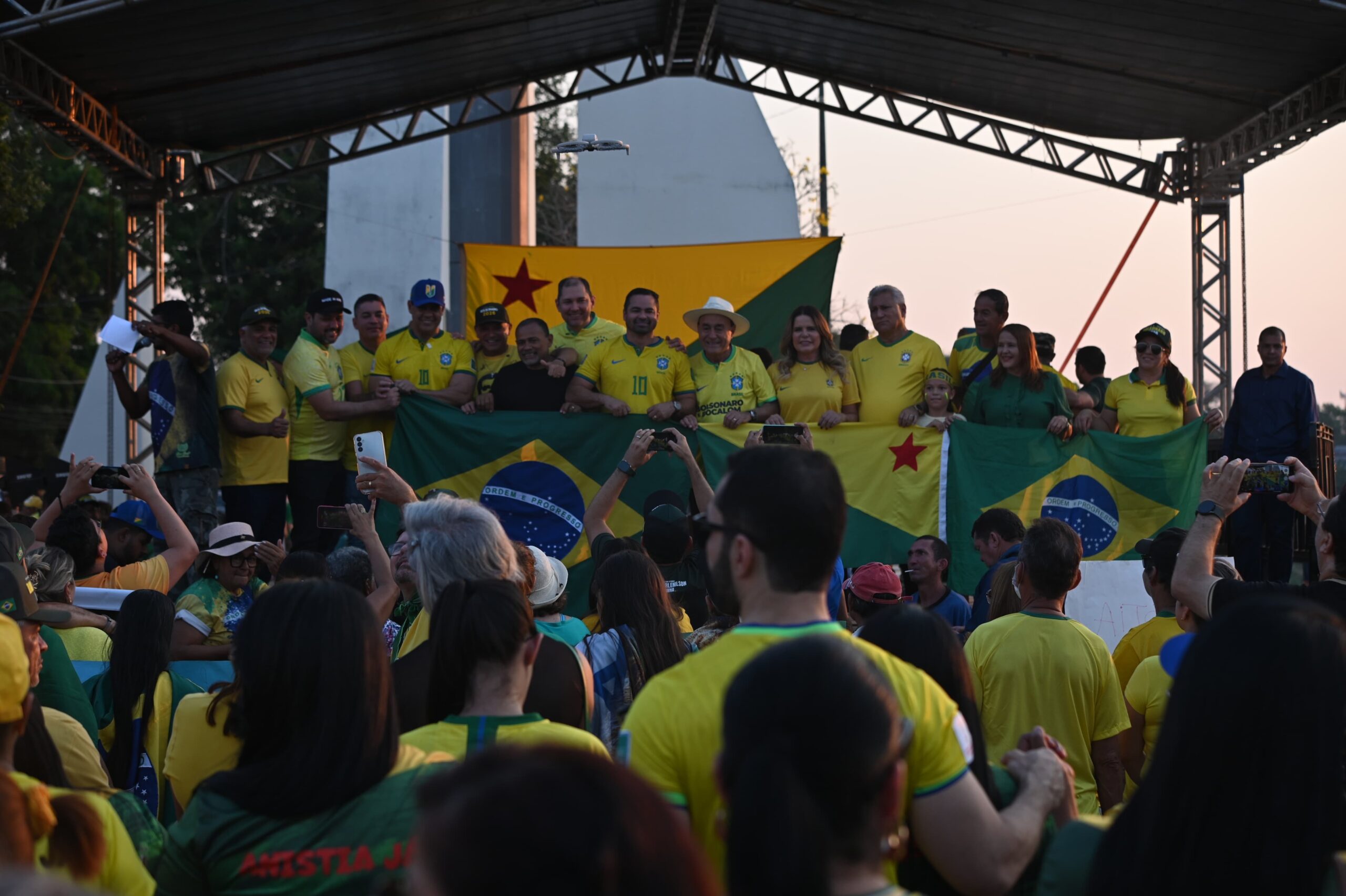 Act “React Brazil” takes Bolsonaro supporters to the streets of Rio Branco on September 7; See photos