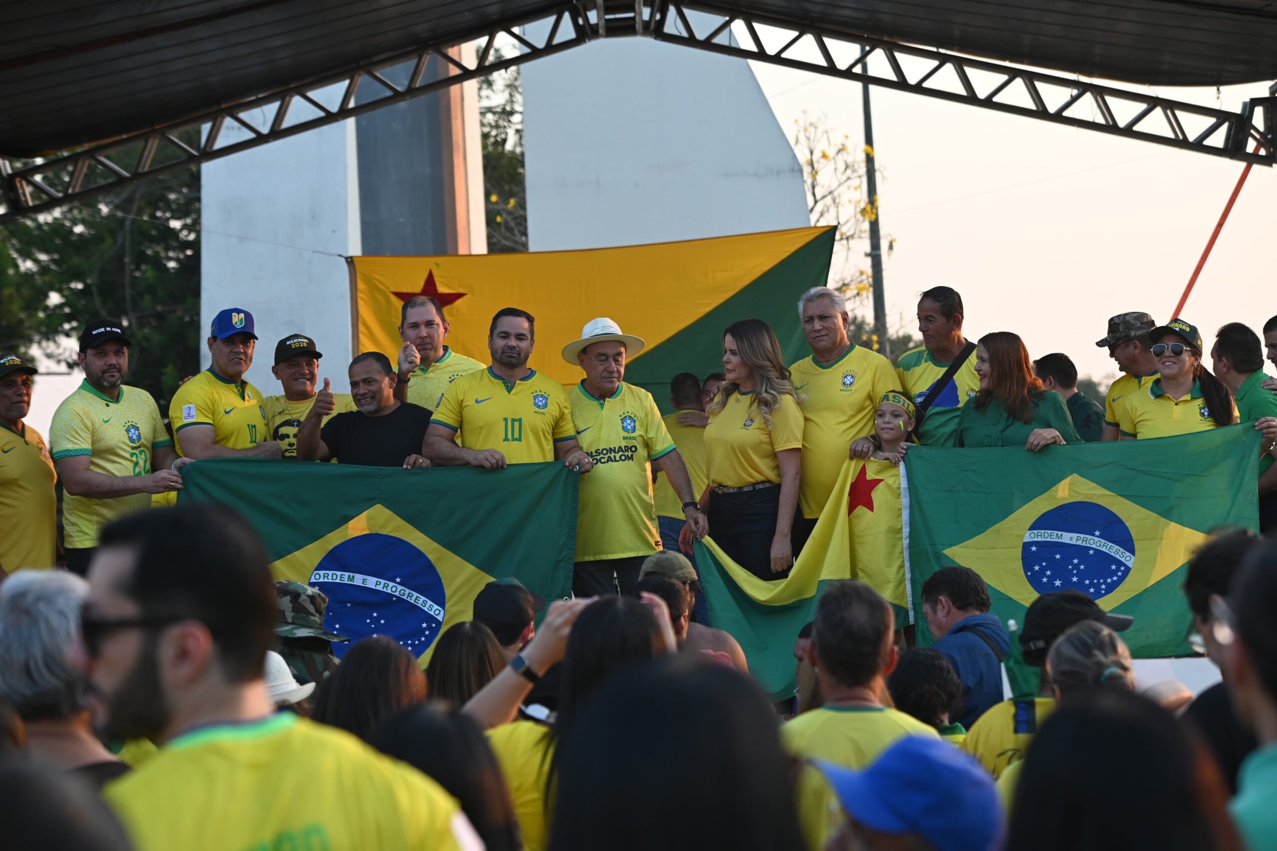 Act “React Brazil” takes Bolsonaro supporters to the streets of Rio Branco on September 7; See photos