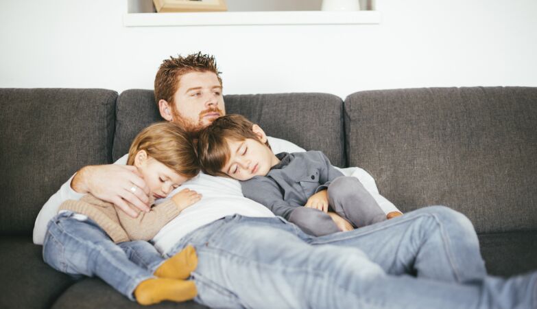 Children of sedentary parents are in love with the couch. Why will it be?