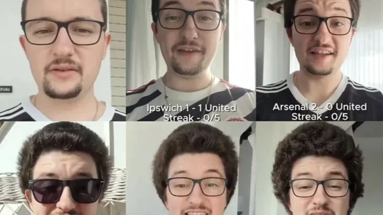 Quem é o torcedor do Manchester United que não corta o cabelo há 341 dias? image