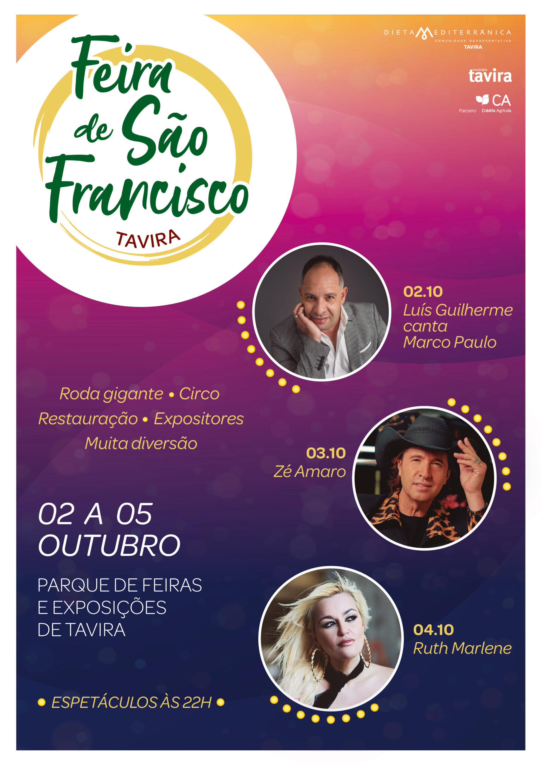 Folklore, popular music and guaranteed animation at the São Francisco Fair in Tavira