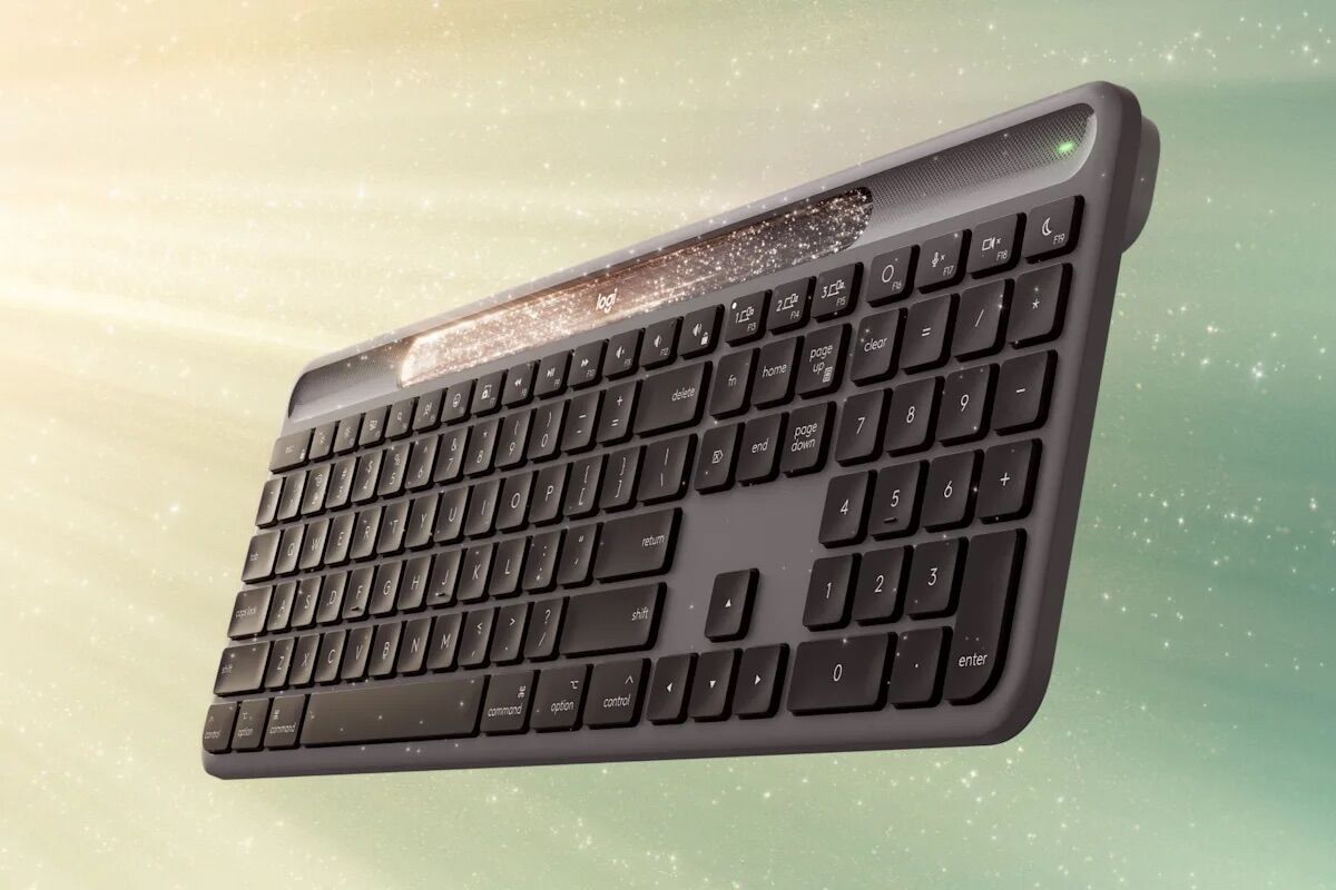 No batteries or cables: the first keyboard that carries with the light of the room
