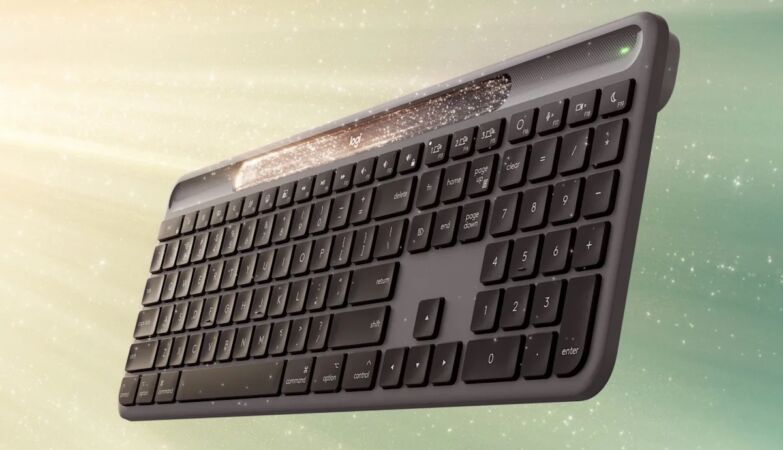 No batteries or cables: the first keyboard that carries with the light of the room