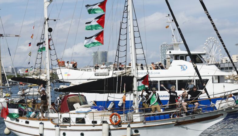 Gaza helps Gaza returns to Barcelona. Postponed trip due to “strong winds”