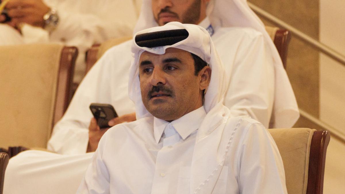 The Emir de Catar deactivates Israel's speech after his attack with a double unanswered question for Netyahu