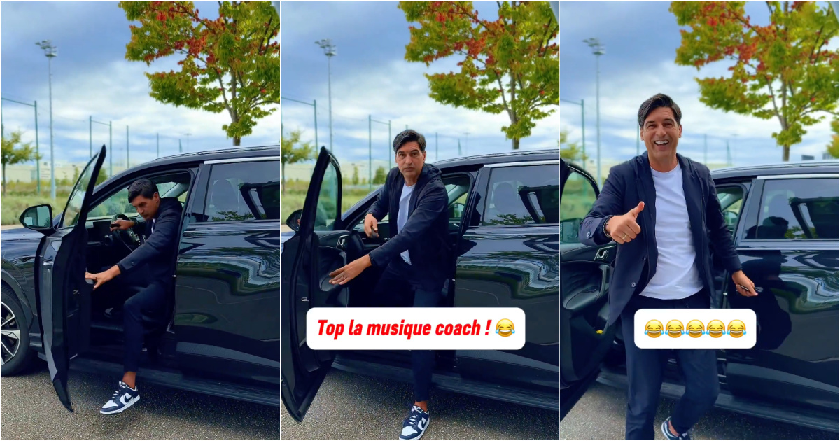 Paulo Fonseca's musical choice surprises Lyon's staff