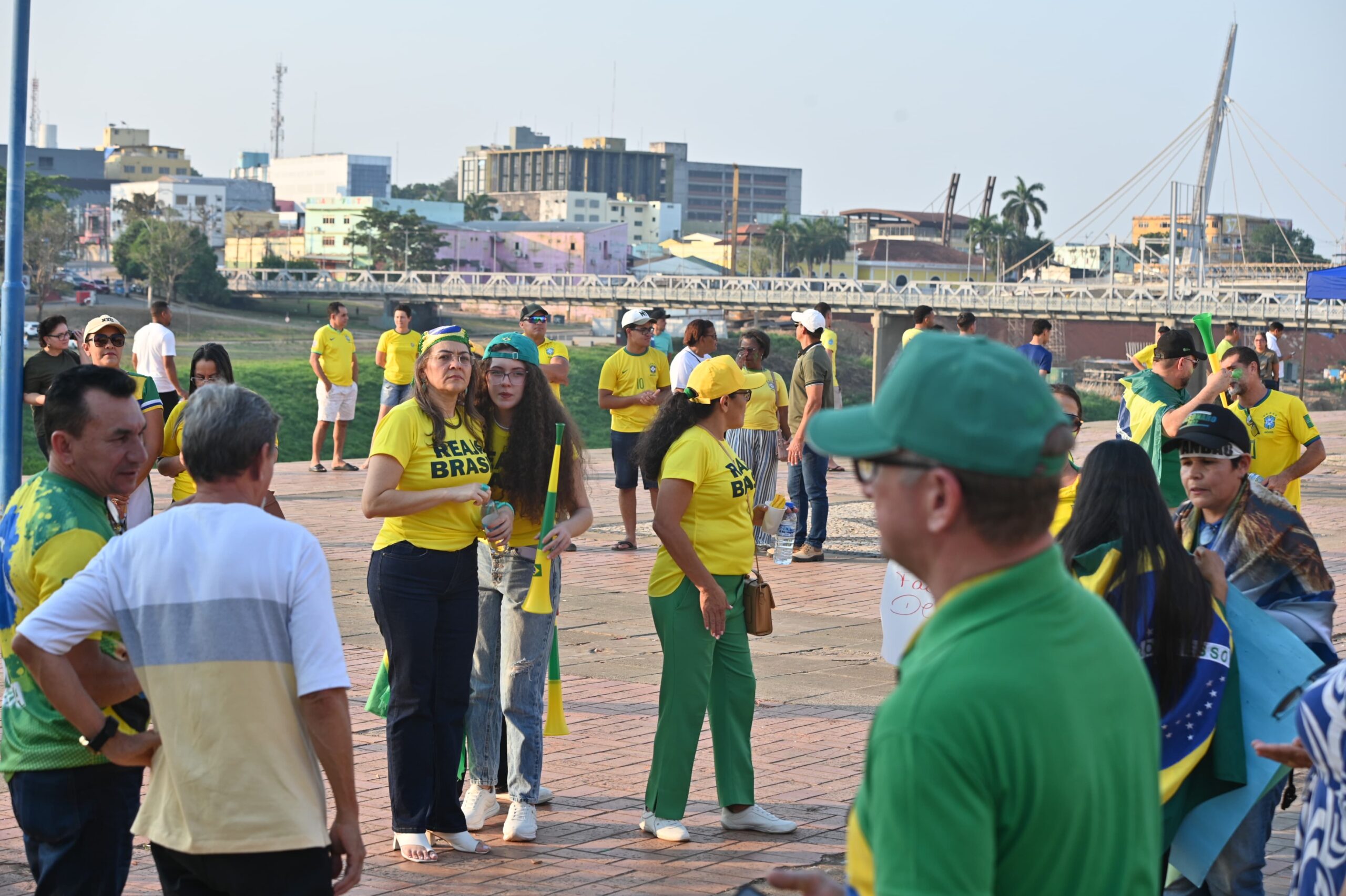 Act “React Brazil” takes Bolsonaro supporters to the streets of Rio Branco on September 7; See photos