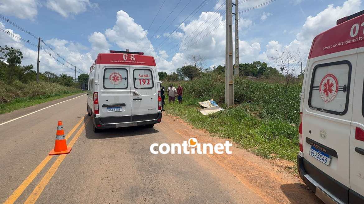 Two children die and parents are injured in an accident in Rio Branco