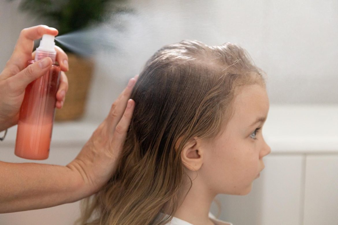 Ways to go to the child's head. Smear in the evening and lice will not approach your child
