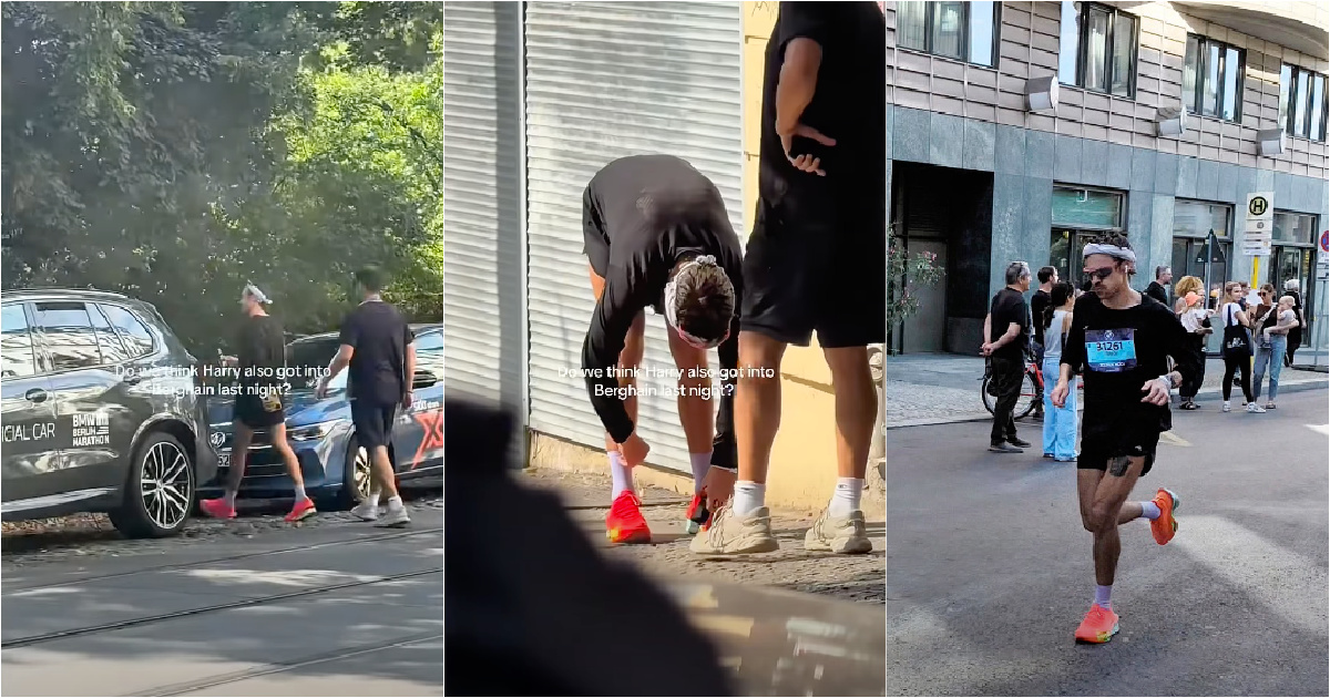 Harry Styles ran the Berlin Marathon with a false name in impressive time