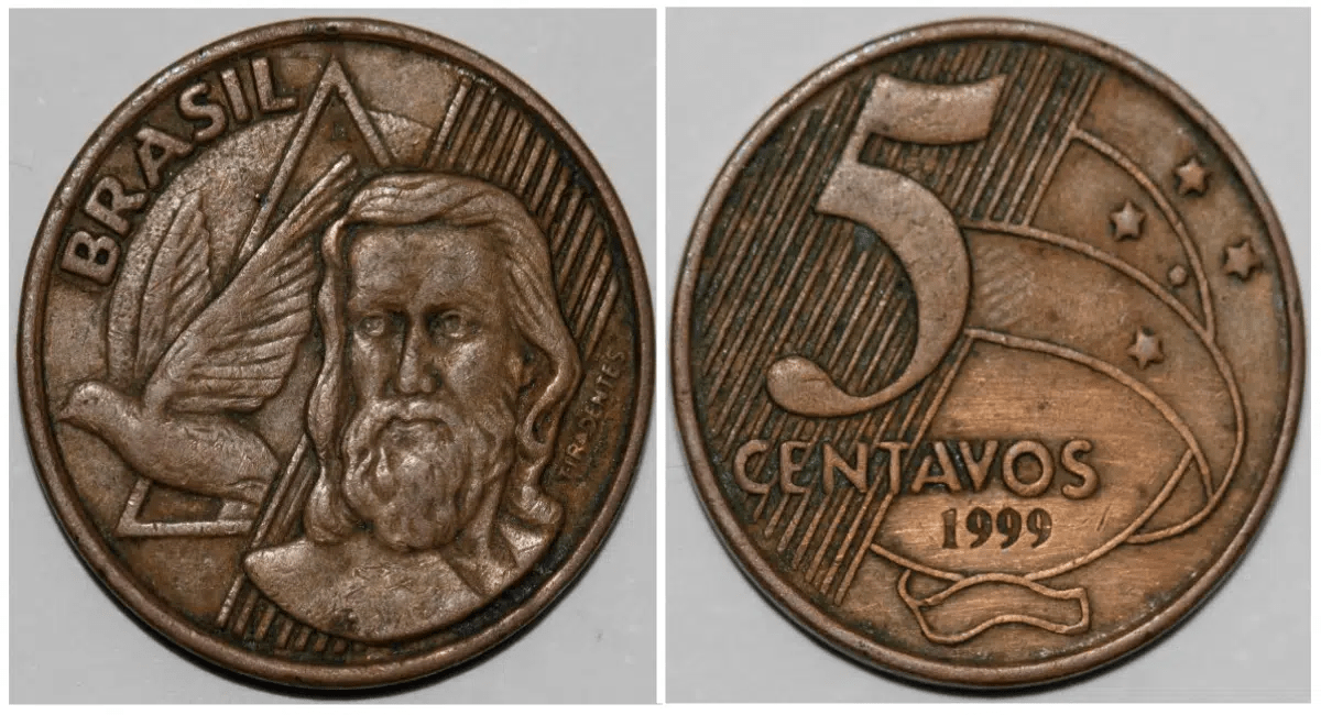 Rare 5 cents currency now is worth R $ 400
