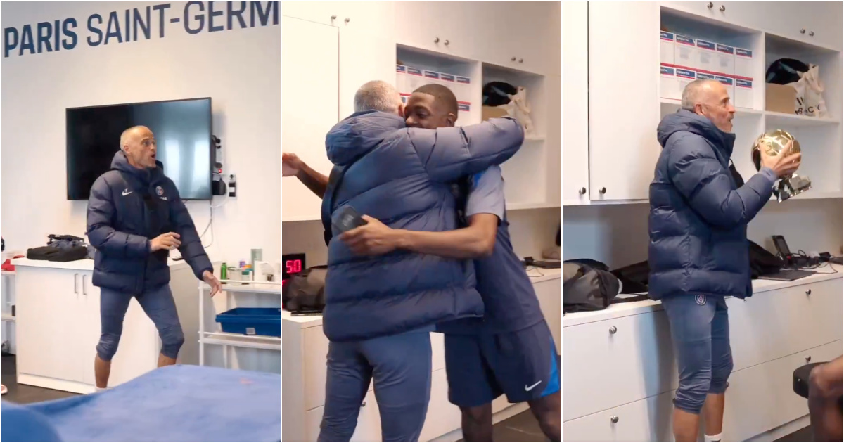 Luis Enrique surrendered to the Golden Ball conquered by Dembélé and the reaction did not go unnoticed