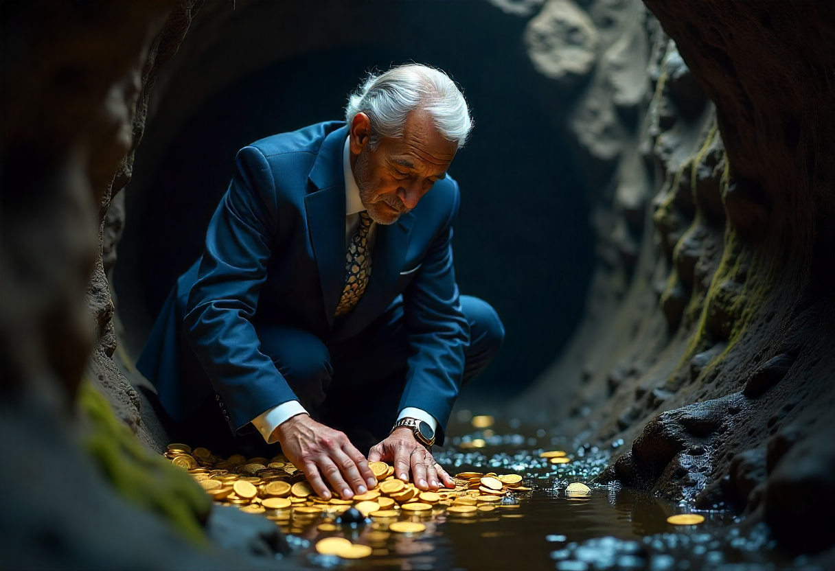 Former Banker buys coal mine for 1.7 million euros and finds a 'hidden' treasure there almost 20,000 times higher