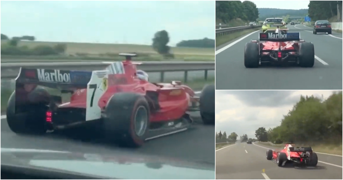POLICE PERINHA DRIVER OF “FERRARI DE Formula 1” that has been circulating on the roads since 2019