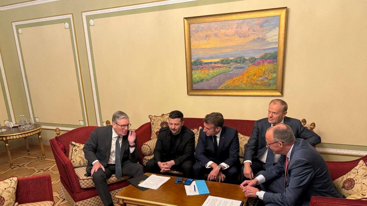 Trump announces a visit from European leaders to the White House to address the conflict in Ukraine