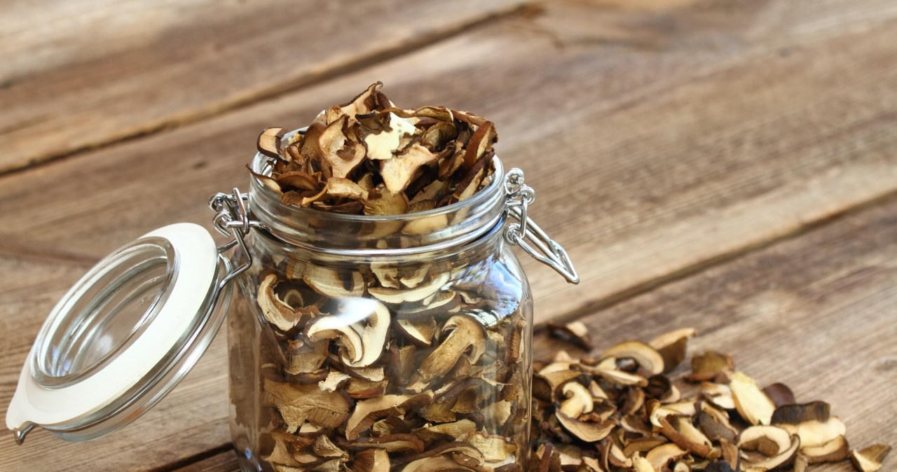 Dried mushrooms are best stored in a tightly closed jar /Sirah /123RF/PICSEL