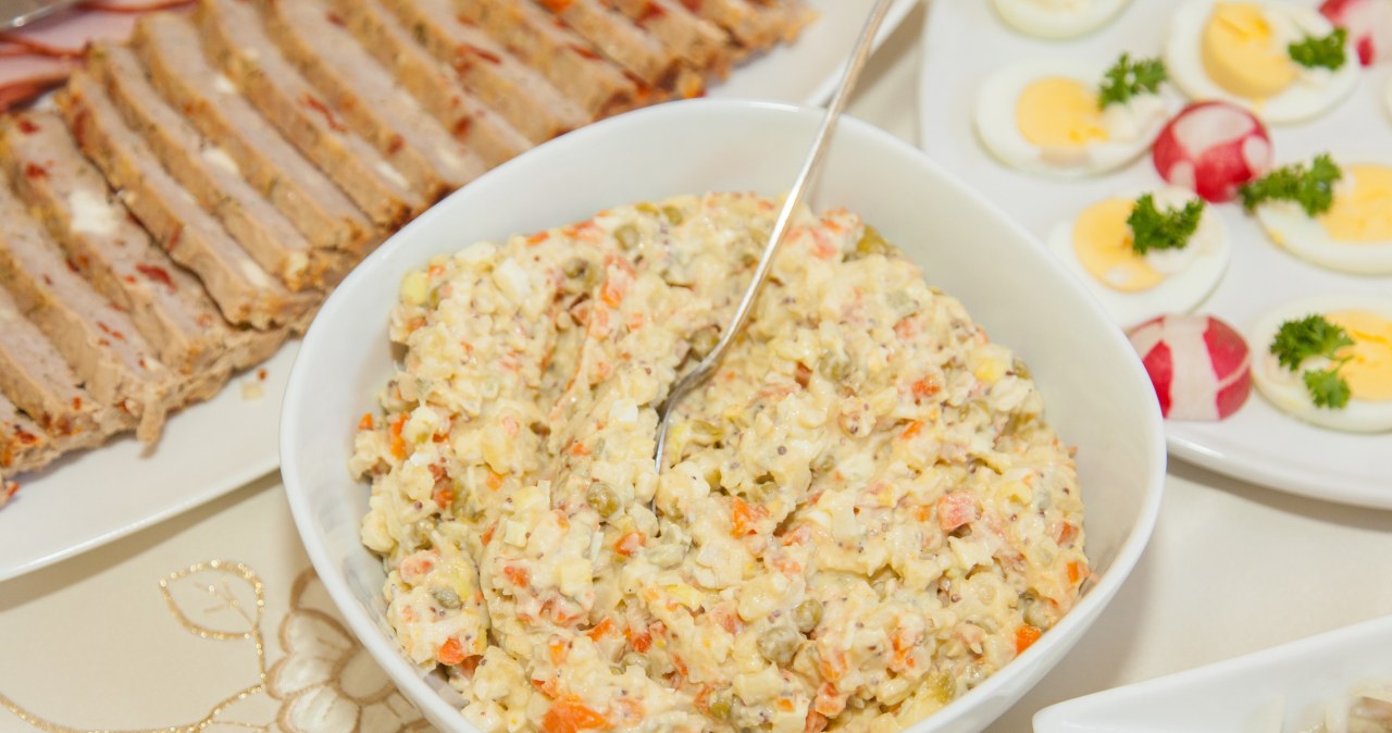 This salad beats traditional vegetable salad. Grandma always makes this for All Saints' Day