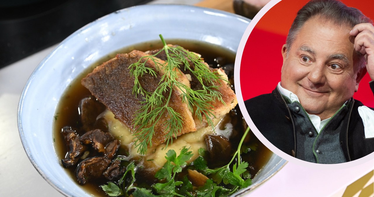 Makłowicz makes such mushroom soup. 1 addition gives it a unique character