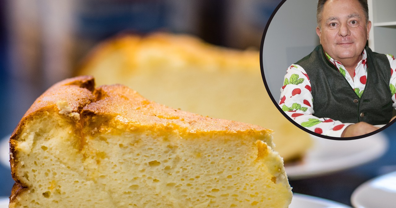 This is the best cheesecake for All Saints' Day. Makłowicz adds a unique ingredient