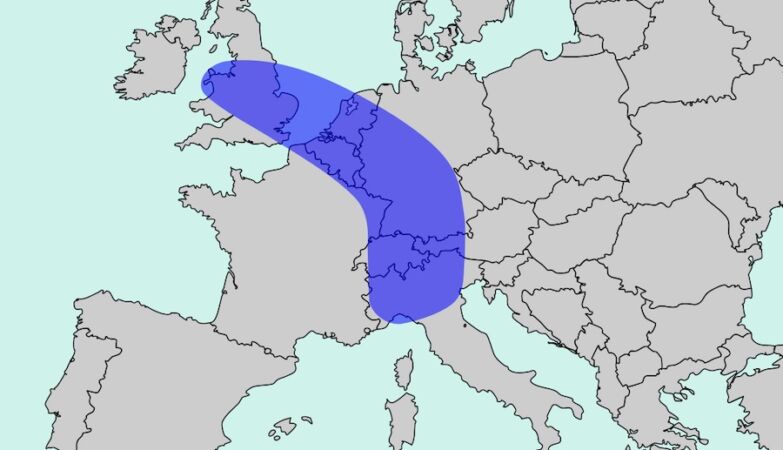 "Blue Banana". The Fun Population Corridor of Europe