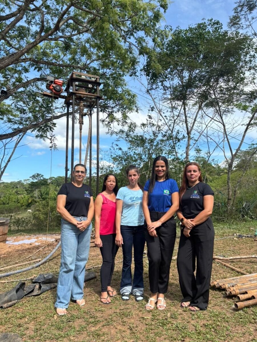 Brasileia education accompanies rural schools and construction of artesian well