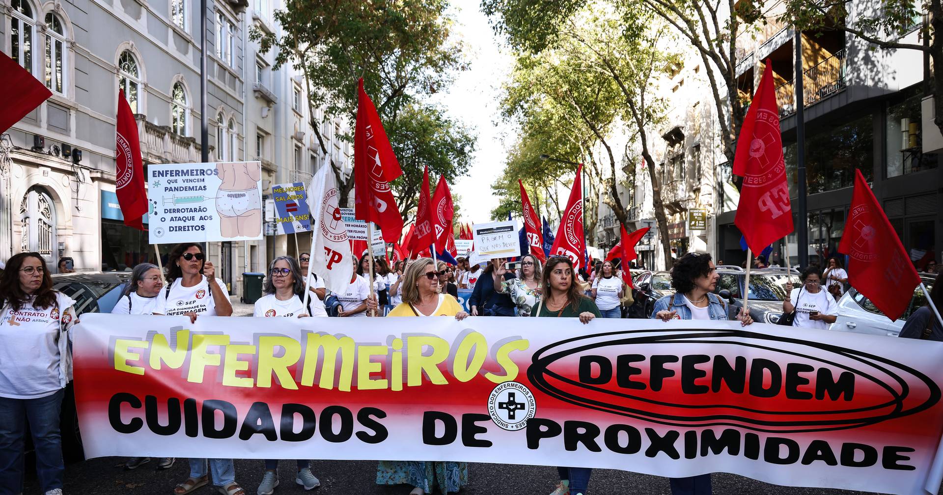 20 minutes: the protest of nurses and auxiliary technicians and the risk of poverty in Portugal