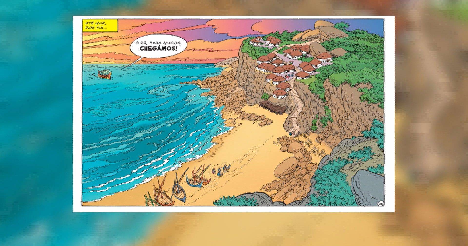 The new story of Astérix, set in Portugal, is in bookstores