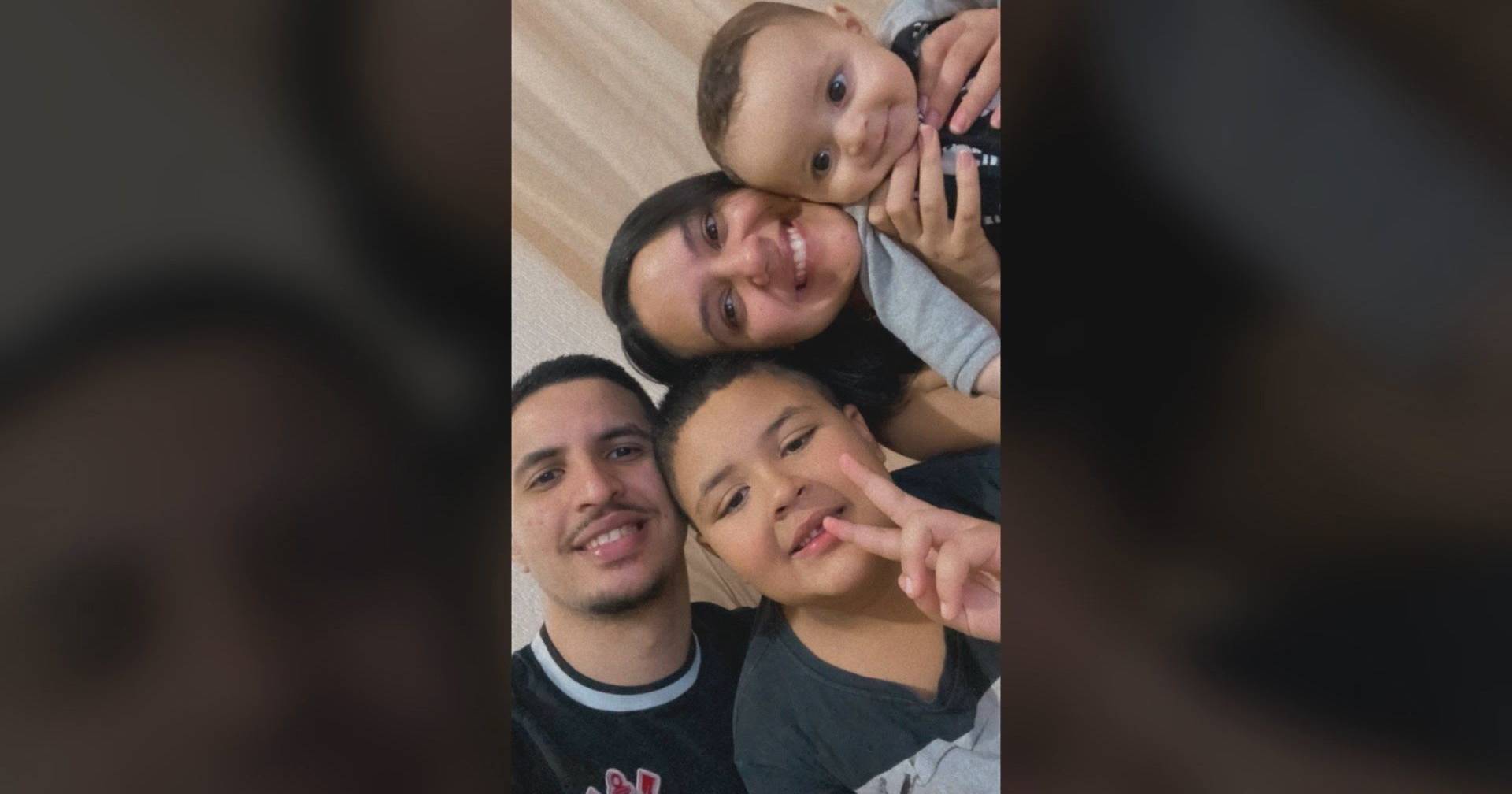 Brazilian family separated at the airport, father had a work visa but wife did not