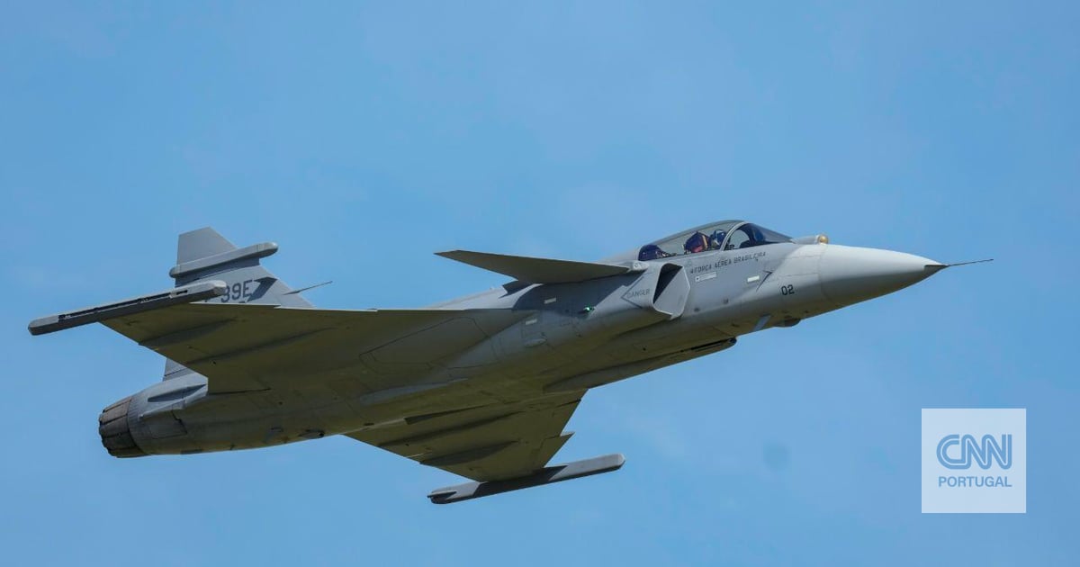 These are the Gripen, the fighters that Sweden wants to sell to Portugal and that the Ukrainians chose to fight Russia