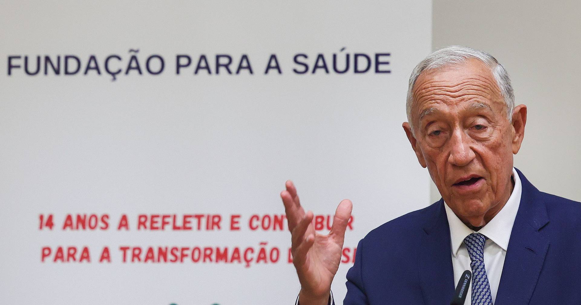 Marcelo's "complicated" diagnosis of the state of health and the "stone path" chosen by the Government