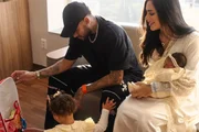 Bruna Biancardi enchants with Mavie and Mel's first meeting
