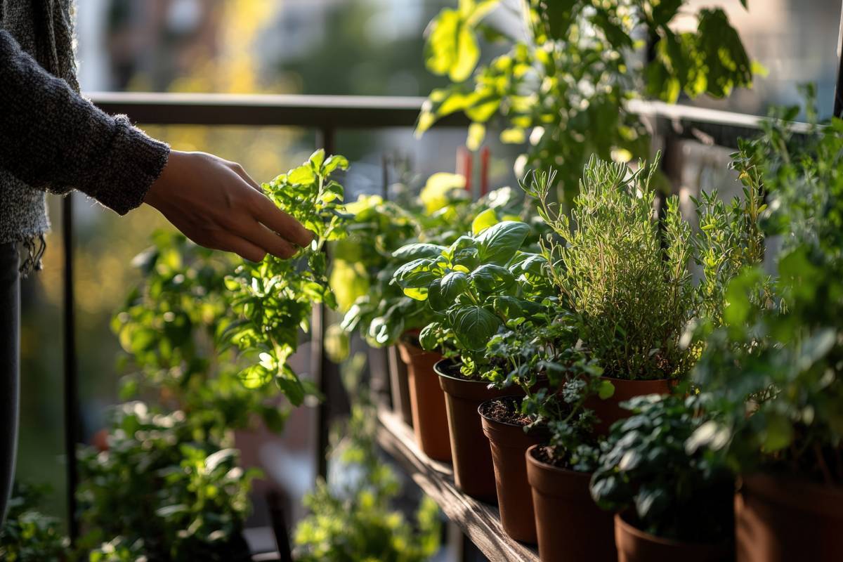 Care of aromatic plants on the balcony to avoid dying or the first cold